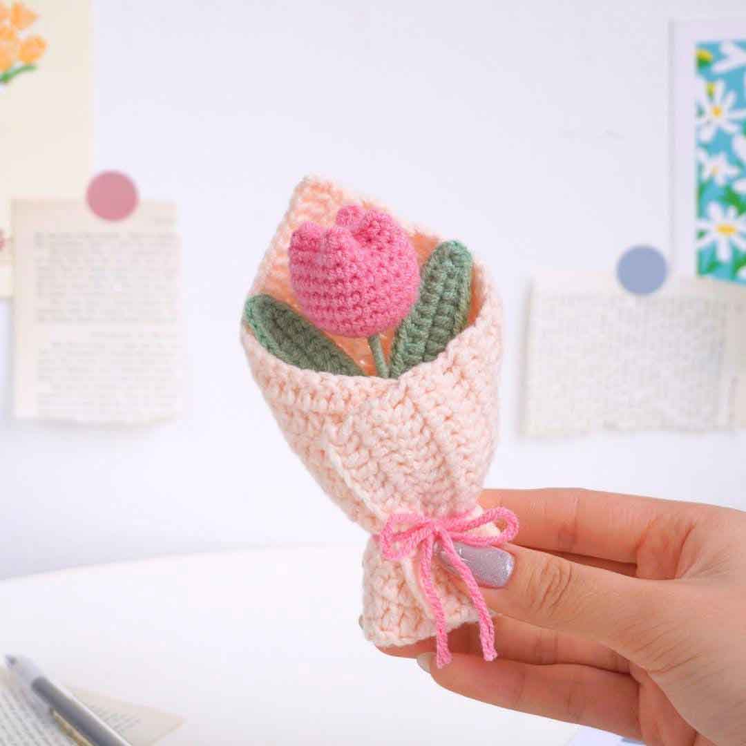 Tulip Bouquet Crochet Pattern