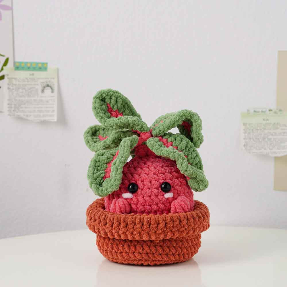 Radish Pot Crochet Pattern
