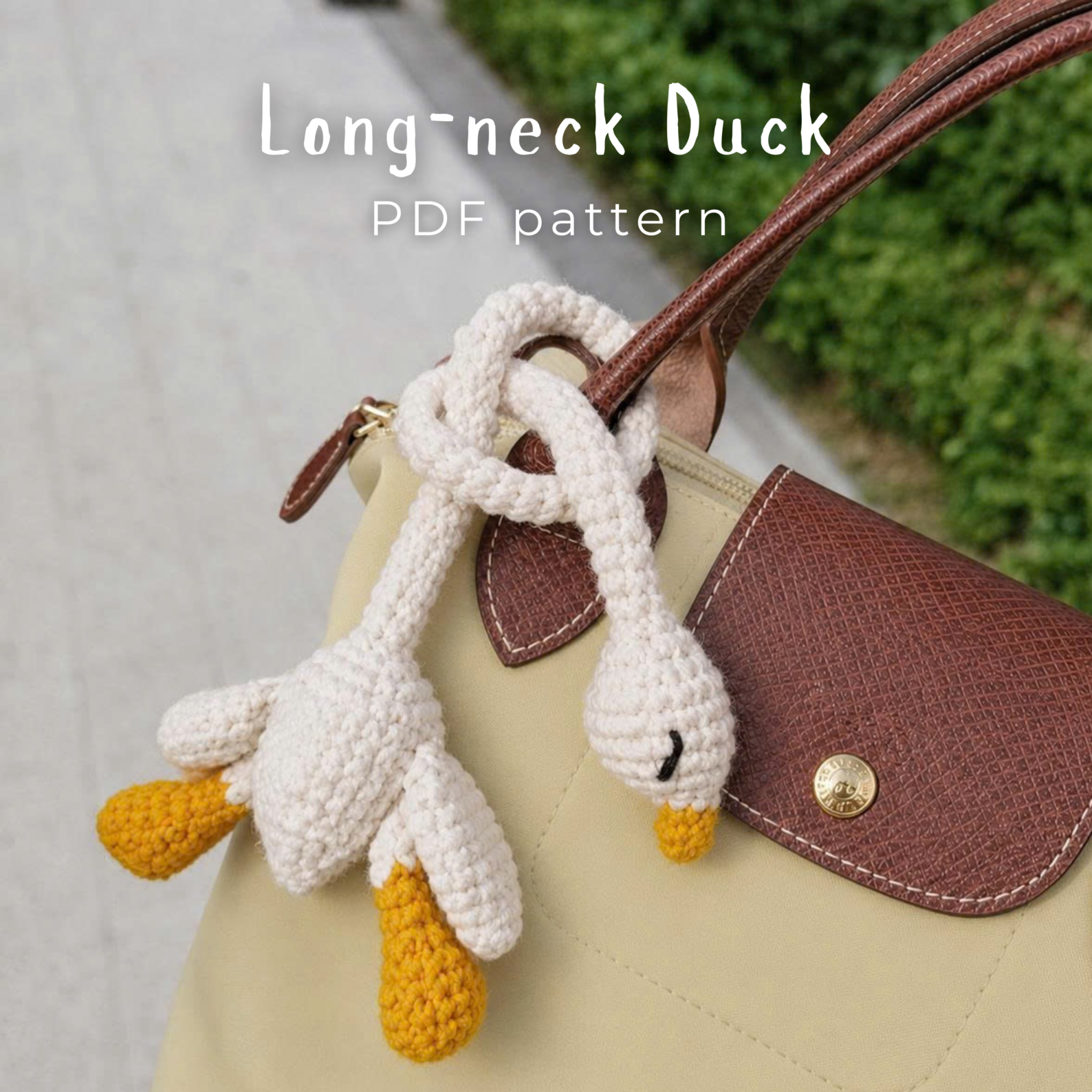 Long-Neck Goose Crochet Pattern PDF
