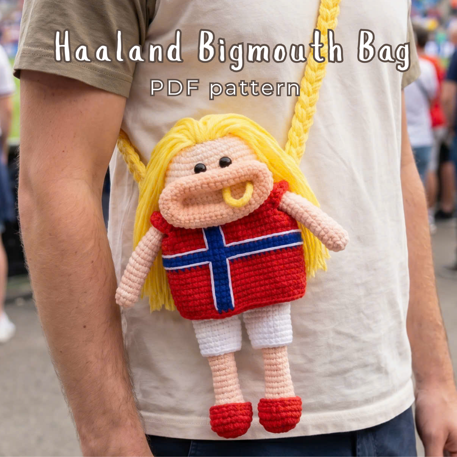 Haaland Bigmouth Bag Crochet Pattern PDF