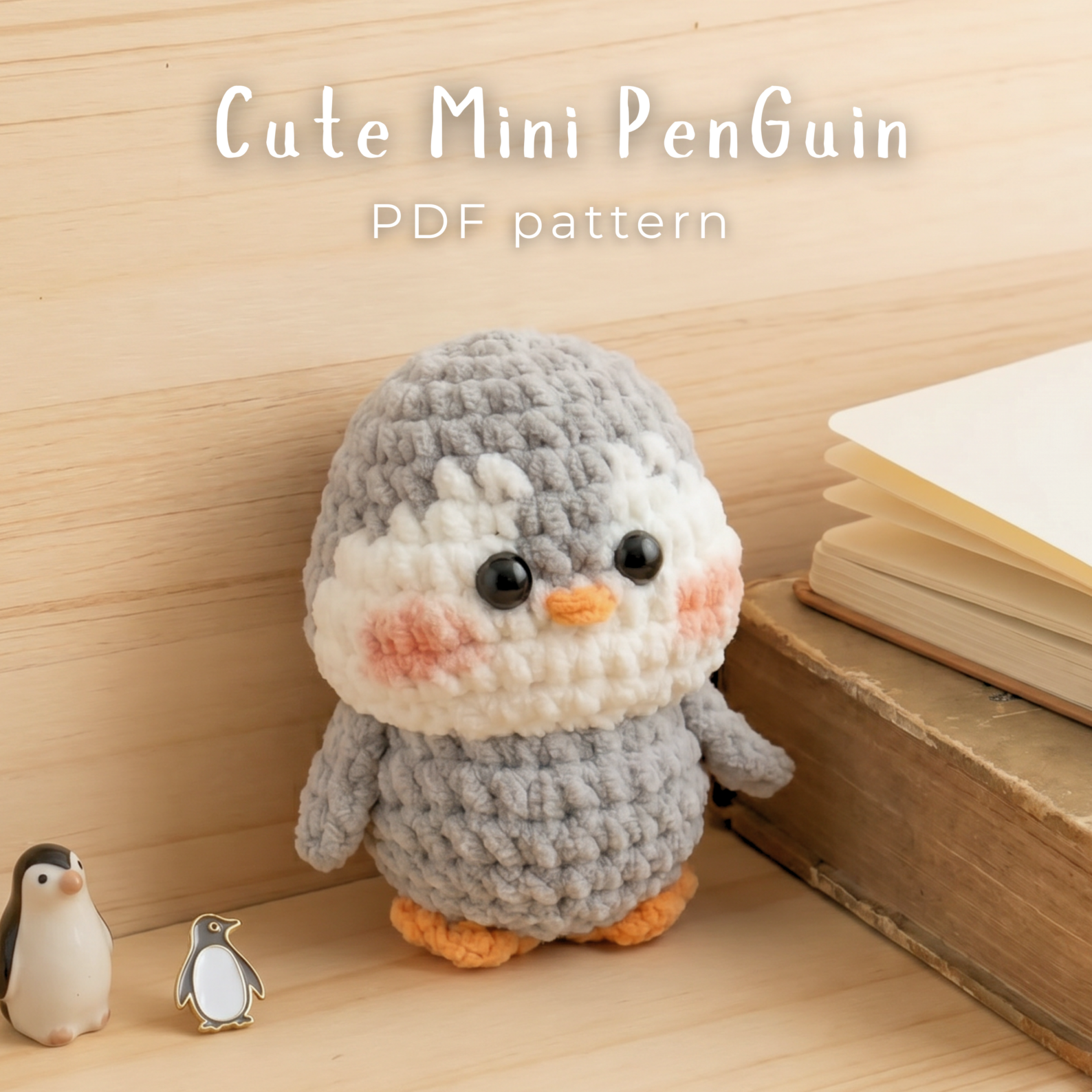 Mini Penguin Crochet Pattern PDF
